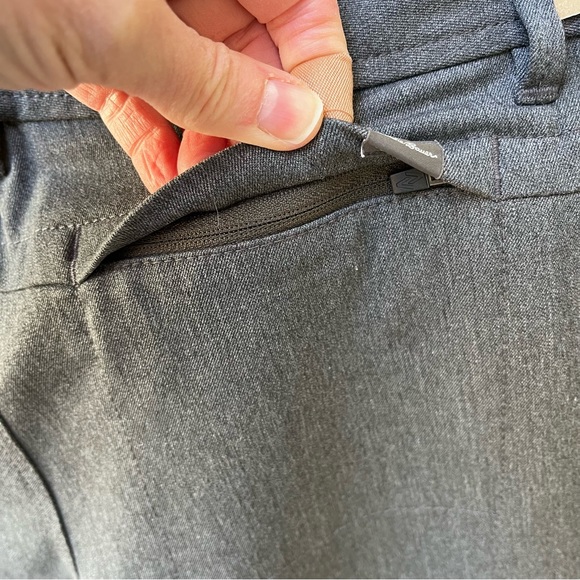 Eddie Bauer Travex Gray Curvy Travel Pants Sz 6 - Picture 7 of 15